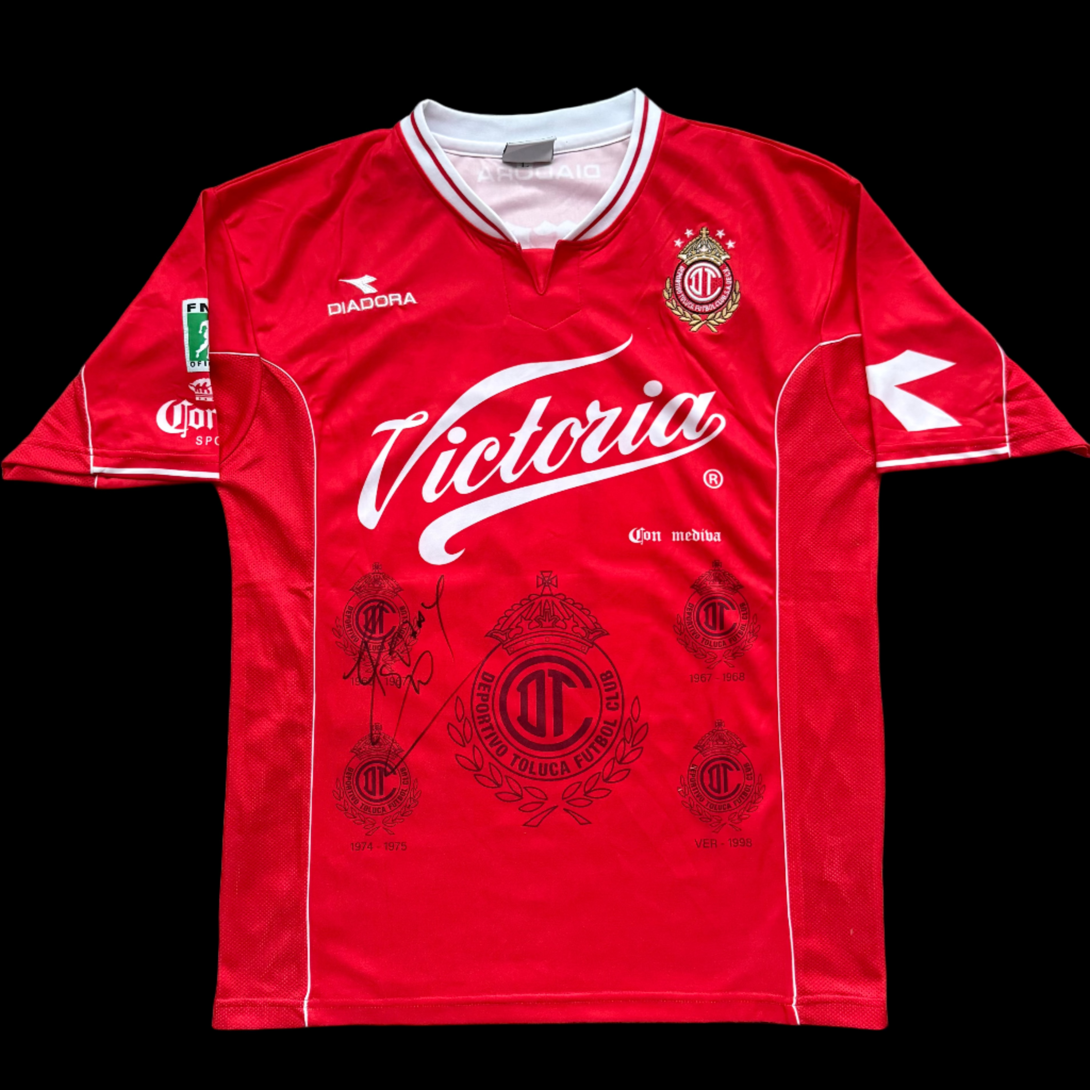 Jersey Firmado Fabian Estay - Toluca